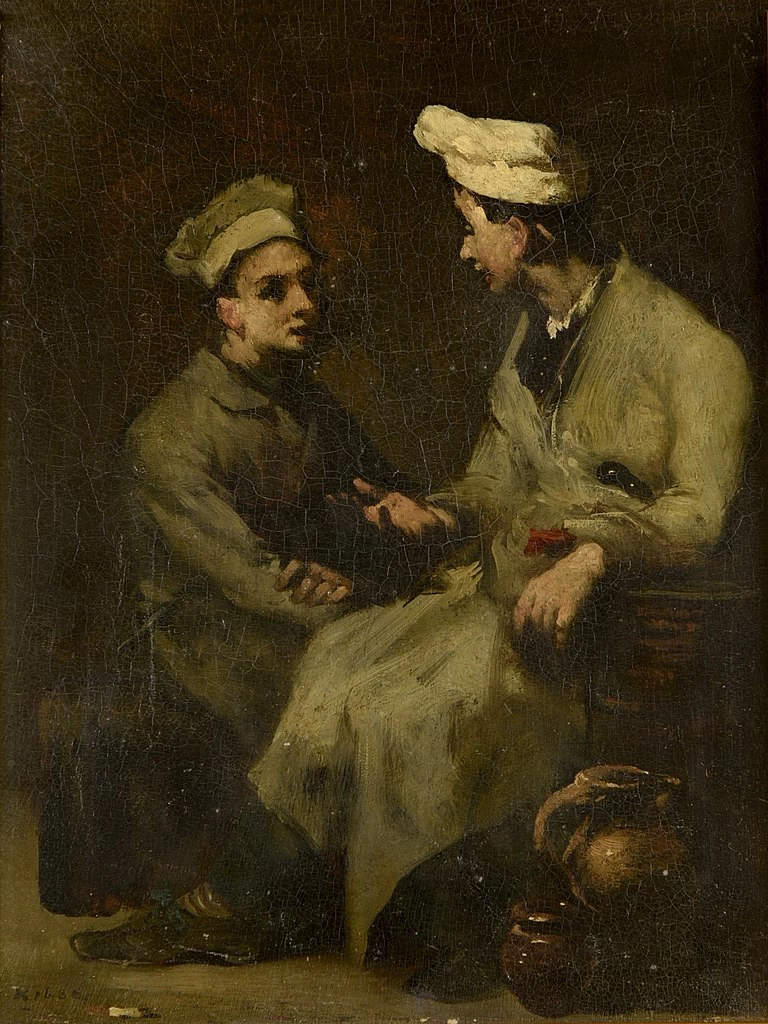 Augustin Théodule Ribot - 121, Scena della cucina, Musée des beaux, arts de Reims